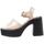 Schuhe Damen Sandalen / Sandaletten Krack VARNISHED Beige