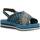 Schuhe Damen Sandalen / Sandaletten Pon´s Quintana MILAN Blau