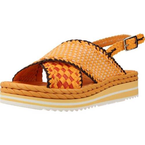 Schuhe Damen Sandalen / Sandaletten Pon´s Quintana MILAN Orange