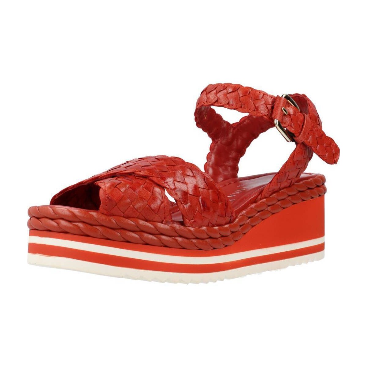 Schuhe Damen Sandalen / Sandaletten Pon´s Quintana PADOVA Rot
