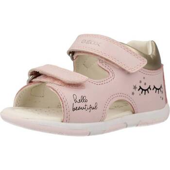 Schuhe Mädchen Sandalen / Sandaletten Geox B SANDAL TAPUZ GIRL Rosa