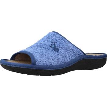 Schuhe Damen Hausschuhe Vulladi 2893 717 Blau