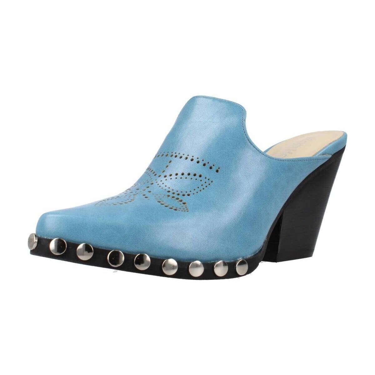 Schuhe Damen Slipper Noa Harmon 138131 Blau