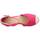 Schuhe Damen Leinen-Pantoletten mit gefloch Chika 10 NADIA 25 Rosa
