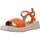 Schuhe Damen Sandalen / Sandaletten Doralatina 50121D Orange
