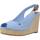 Schuhe Damen Sandalen / Sandaletten Tommy Hilfiger ICONIC ELENA SLING BACK Blau