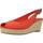 Schuhe Damen Sandalen / Sandaletten Tommy Hilfiger ICONIC ELBA SLING BACK W Orange