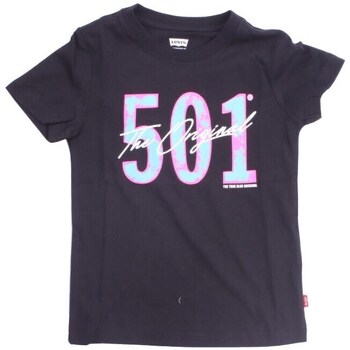 Kleidung Mädchen T-Shirts Levi's 8EH882 Schwarz