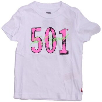 Kleidung Mädchen T-Shirts Levi's 8EH882 Weiss