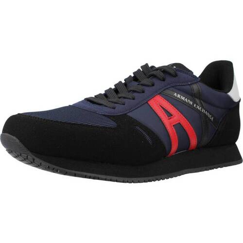 Schuhe Herren Sneaker EAX XUX017 XCC68 Blau