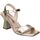 Schuhe Damen Sandalen / Sandaletten Patricia Miller 6031 Gold