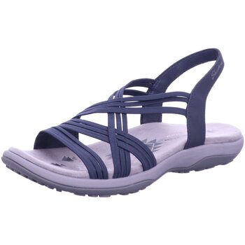 Schuhe Damen Sandalen / Sandaletten Skechers Sandaletten REGGAE SLIM - SIMPLY STRETCH 163023 NVY Blau