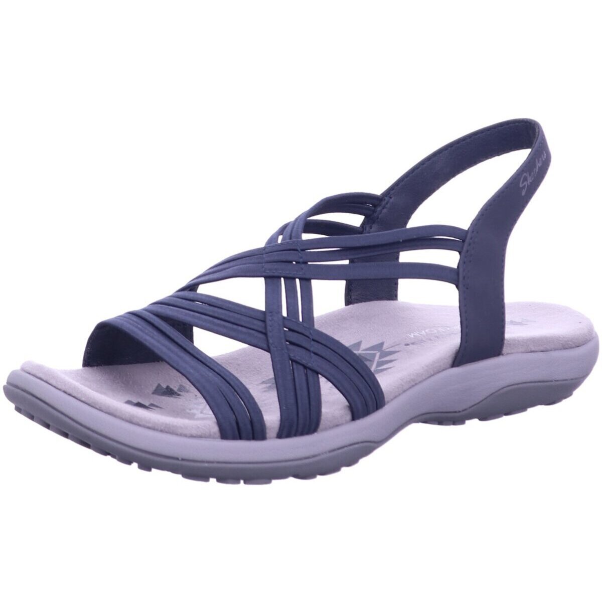 Schuhe Damen Sandalen / Sandaletten Skechers Sandaletten 163023 163023 NVY Blau