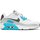 Schuhe Jungen Sneaker Nike Low Air Max 90 Leather CD6864-108 Weiss