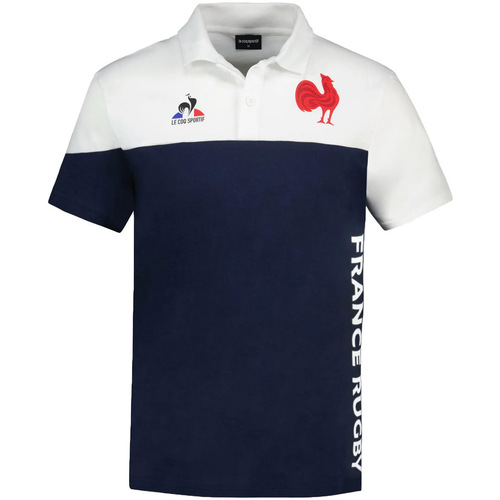 Kleidung Herren T-Shirts & Poloshirts Le Coq Sportif FFR Fanwear Blau