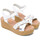Schuhe Damen Sandalen / Sandaletten Porronet 2961 Weiss