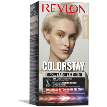 Beauty Haarfärbung Revlon Colorstay Longwear Cream Color 001-ceniza 