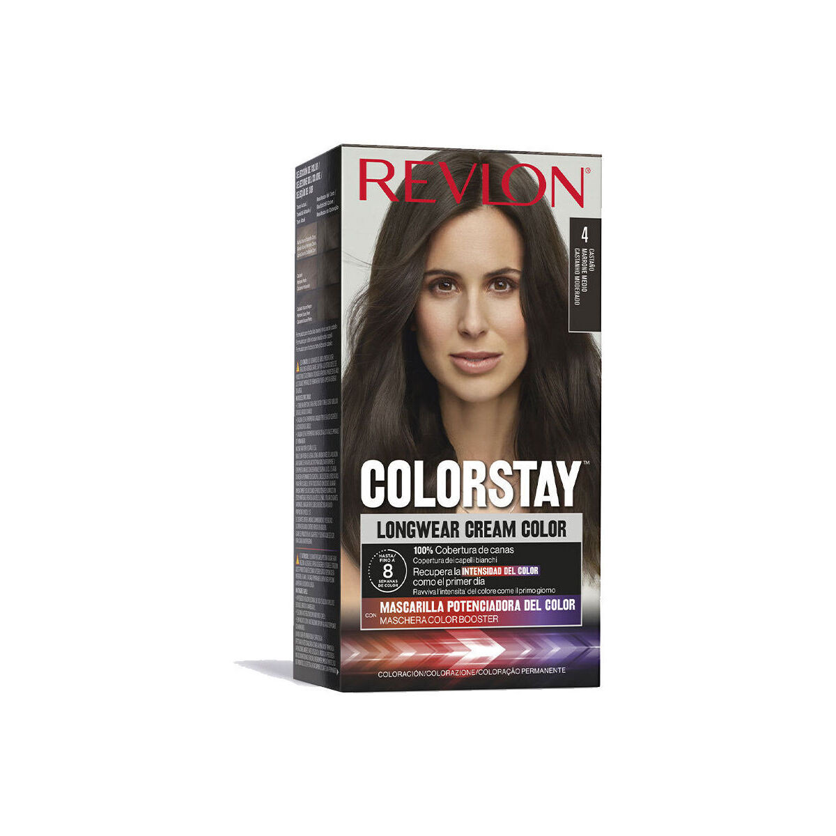 Beauty Damen Haarfärbung Revlon Colorstay Tinte Color Permanente 4-castaño 