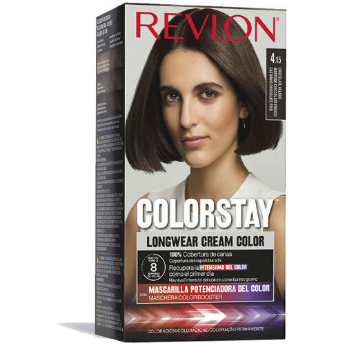 Beauty Damen Haarfärbung Revlon Colorstay Permanenter Farbstoff Nr. 4.15 – Frosted Chocolate 4 