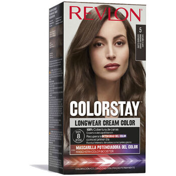 Beauty Haarfärbung Revlon Colorstay Longwear Cream Color 5-castaño Claro 