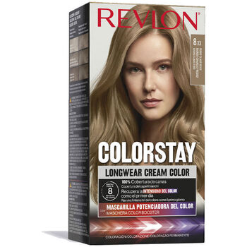 Beauty Haarfärbung Revlon Colorstay Longwear Cream Color 8,13-rubio Claro Beige 