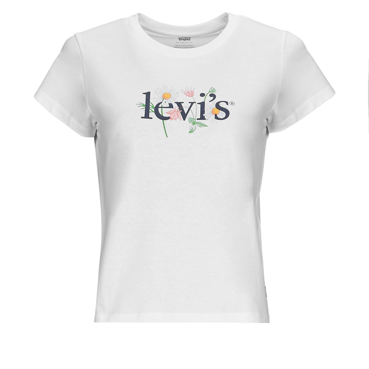 Kleidung Damen T-Shirts Levi's GRAPHIC AUTHENTIC TSHIRT Weiss
