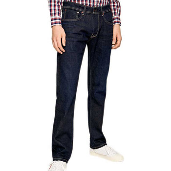 Kleidung Herren Straight Leg Jeans Pepe jeans PM205210AB02 Blau