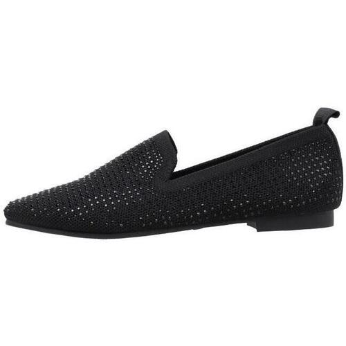 Schuhe Damen Slipper La Strada 2021004 Schwarz