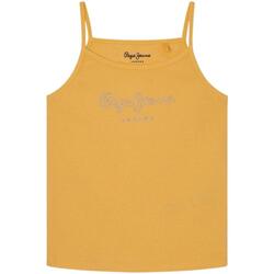 Kleidung Mädchen T-Shirts & Poloshirts Pepe jeans  Gelb