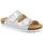 Schuhe Damen Pantoffel Grunland DSG-CB2242 Silbern