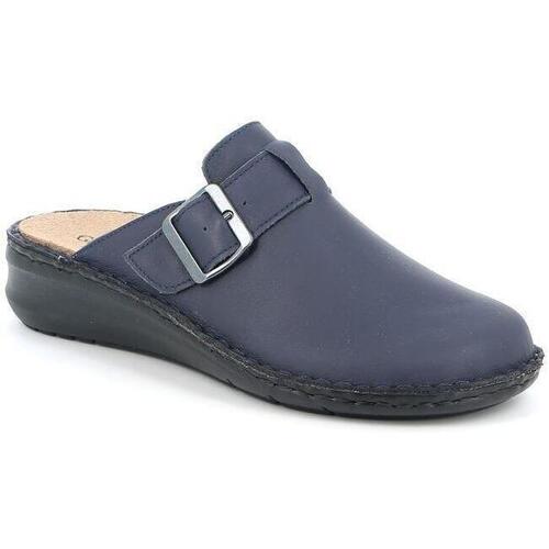 Schuhe Damen Pantoffel Grunland DSG-CE0262 Blau