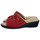 Schuhe Damen Pantoffel Susimoda 1001_14-ROSSO Rot