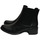 Schuhe Damen Low Boots Gianni Crasto 2306-NERO Schwarz