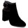 Schuhe Damen Low Boots Stonefly 213069-NERO Schwarz