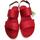 Schuhe Damen Sandalen / Sandaletten Benvado LILIEN-ROSSO Rot