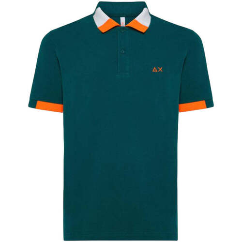 Kleidung Herren T-Shirts & Poloshirts Sun68  Grün