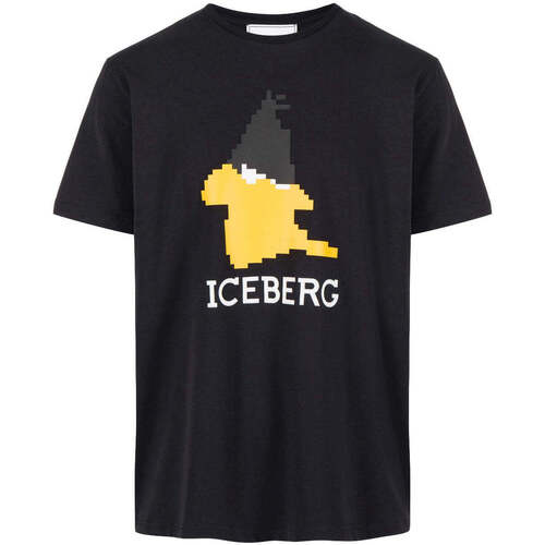Kleidung Herren T-Shirts & Poloshirts Iceberg  Schwarz