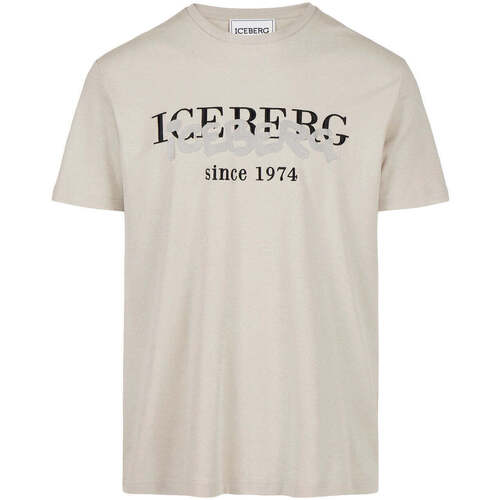 Kleidung Herren T-Shirts & Poloshirts Iceberg  Beige