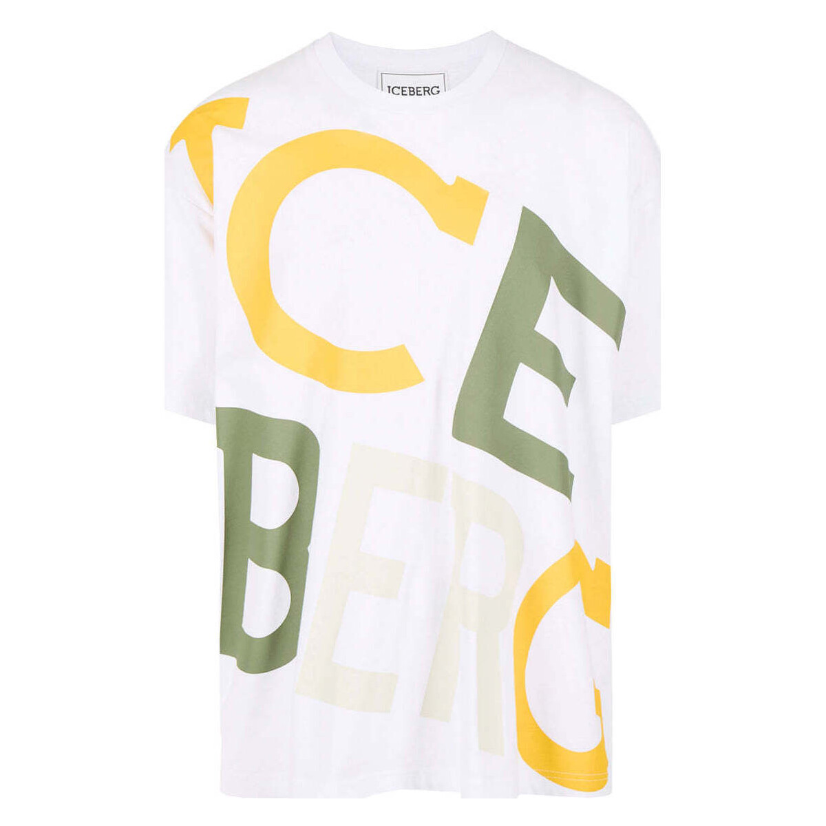 Kleidung Herren T-Shirts & Poloshirts Iceberg  Weiss