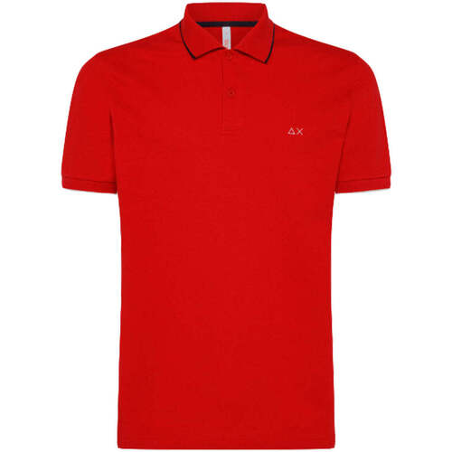 Kleidung Herren T-Shirts & Poloshirts Sun68  Rot