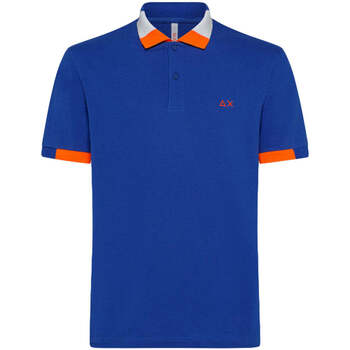 Kleidung Herren T-Shirts & Poloshirts Sun68  Blau