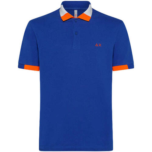 Kleidung Herren T-Shirts & Poloshirts Sun68  Blau