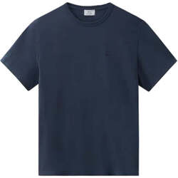 Kleidung Herren T-Shirts & Poloshirts Woolrich  Blau