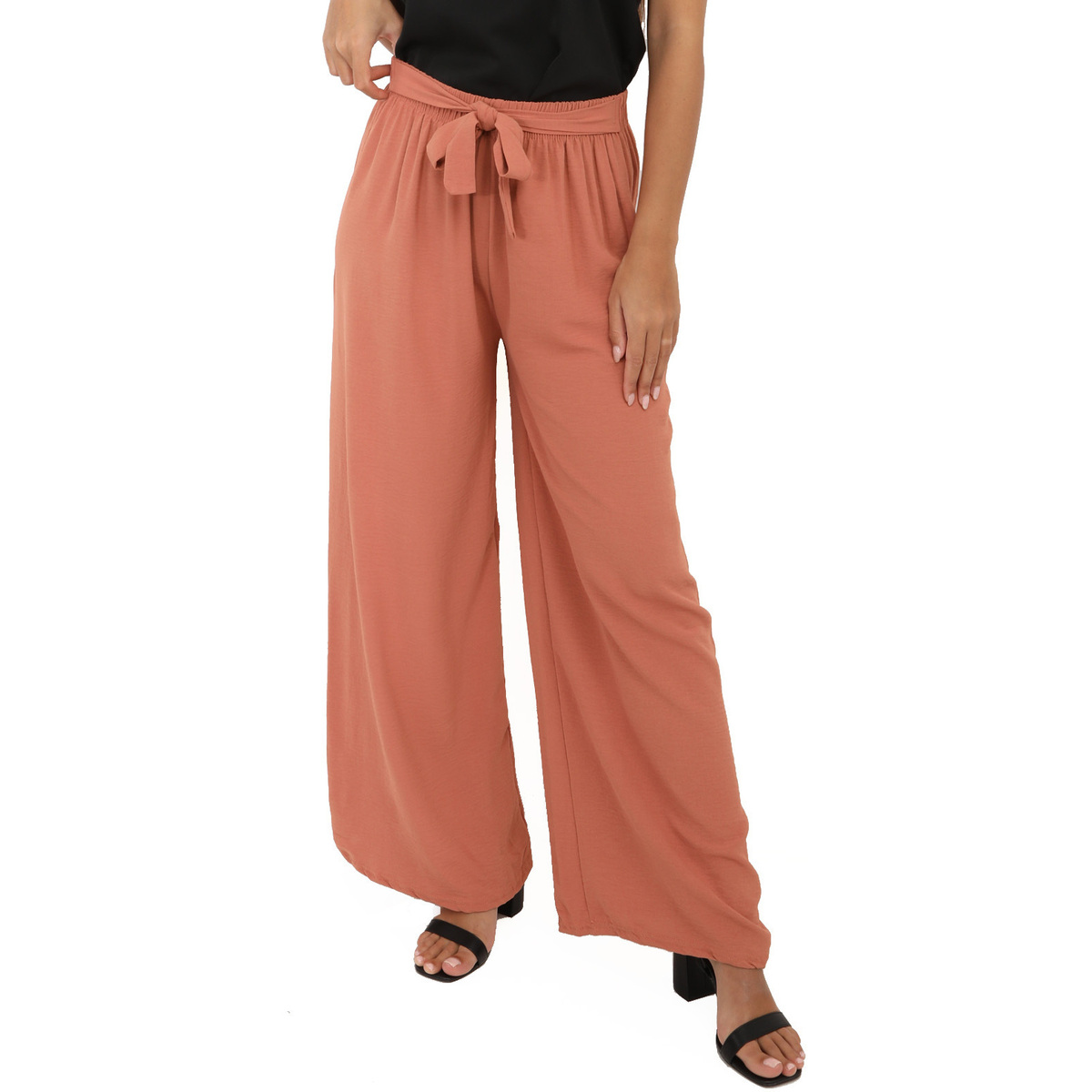 Kleidung Damen Hosen La Modeuse 66730_P155439 Rosa