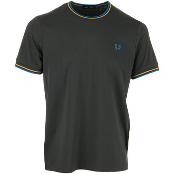 Kleidung Herren T-Shirts Fred Perry Twin Tipped Grau