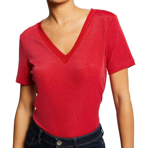 Kleidung Damen T-Shirts & Poloshirts Morgan 212-DIWI Rot