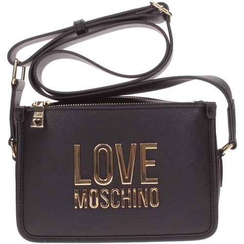 Taschen Damen Taschen Love Moschino  Schwarz