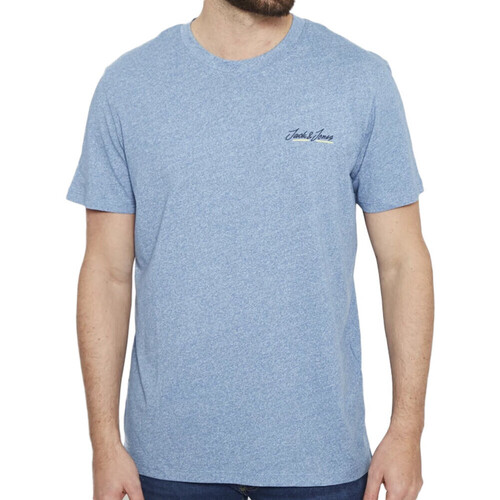 Kleidung Herren T-Shirts Jack & Jones 12207349 Blau