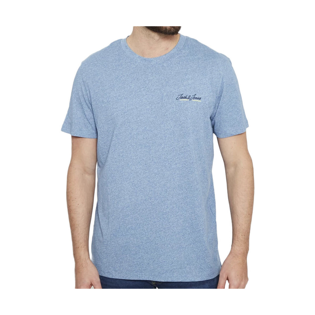 Kleidung Herren T-Shirts & Poloshirts Jack & Jones 12207349 Blau
