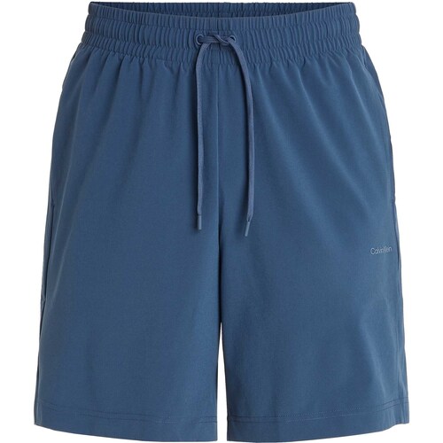Kleidung Herren Shorts / Bermudas Calvin Klein Jeans Wo - 7 Woven Short Blau